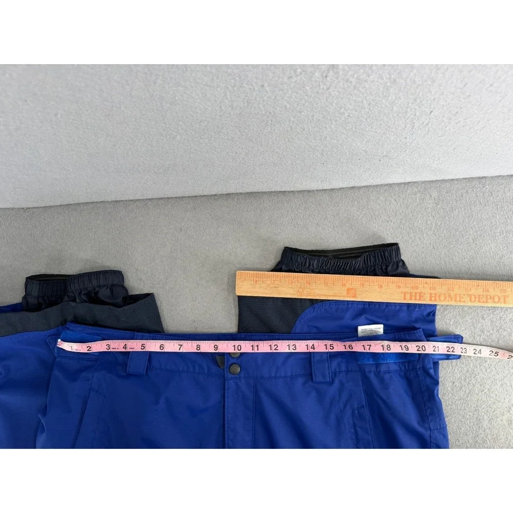 Columbia Ridge 2 Run‎ II Snow Pants Mens XL Blue Omni Heat Tech Snowboard Vented
